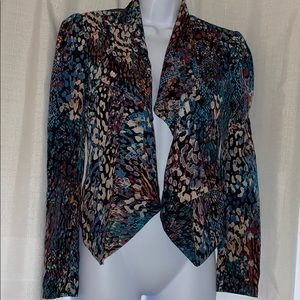 Bebe Print Blazer (xxs)